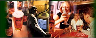 Students drinking picture